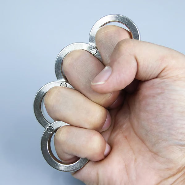 🔥Last Day 49% OFF - Folding Finger Ring,Four Finger Trigger Ring-Stress Reducing Finger Ring,Anxiety Relief