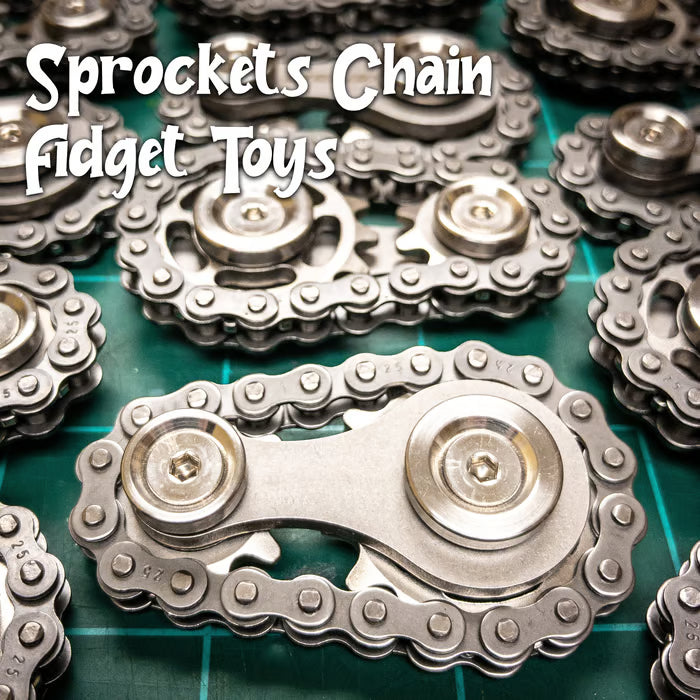 🔥Hot Trend Fidget🔥Sprockets Bicycle Chain Fidget Spinner Toys