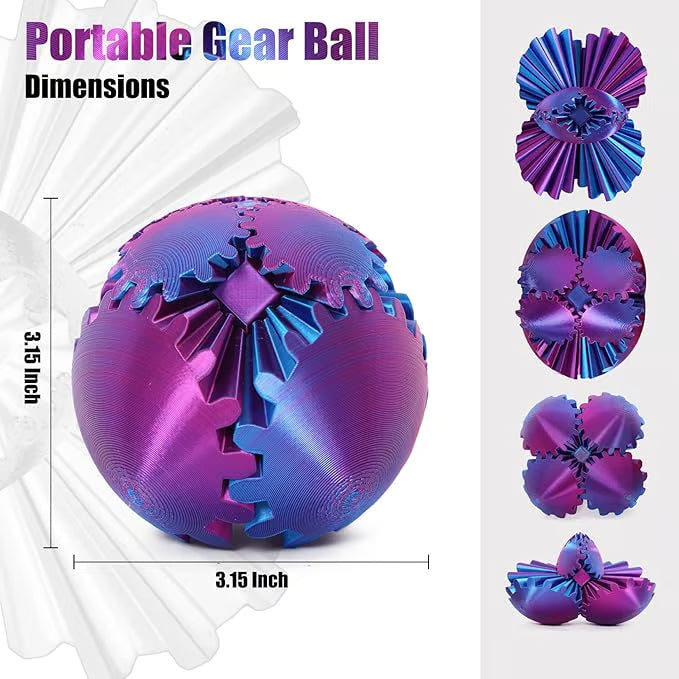🔥GearSphere 🔥 The Steampunk Whirling Wonder Fidget (Gear Ball)