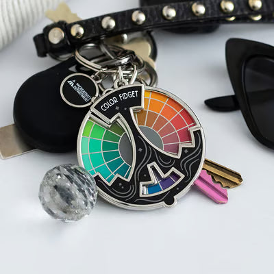 🔥Hot Trend🌈Color Fidget Enamel Pin(✨A Wheel Of Twenty Hues)