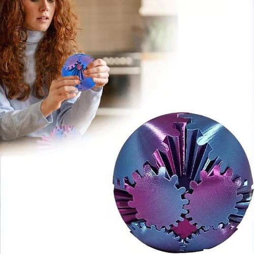 🔥GearSphere 🔥 The Steampunk Whirling Wonder Fidget (Gear Ball)
