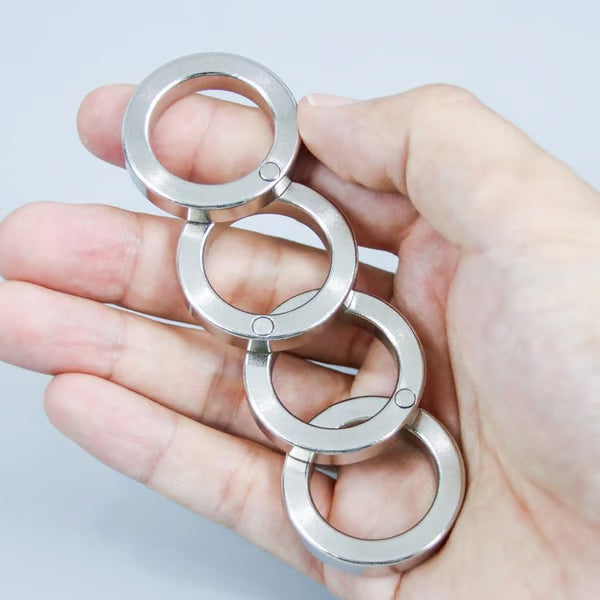 🔥Last Day 49% OFF - Folding Finger Ring,Four Finger Trigger Ring-Stress Reducing Finger Ring,Anxiety Relief