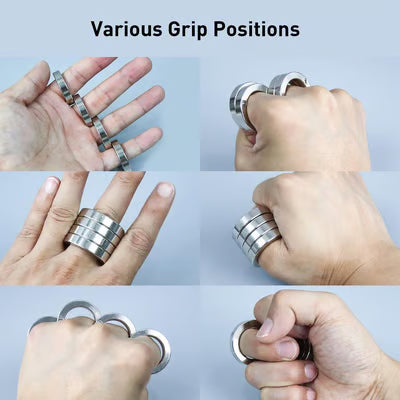 🔥Last Day 49% OFF - Folding Finger Ring,Four Finger Trigger Ring-Stress Reducing Finger Ring,Anxiety Relief