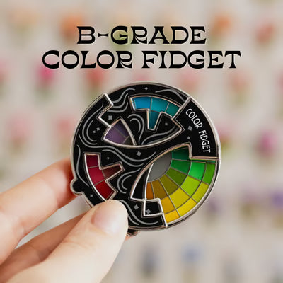 🔥Hot Trend🌈Color Fidget Enamel Pin(✨A Wheel Of Twenty Hues)