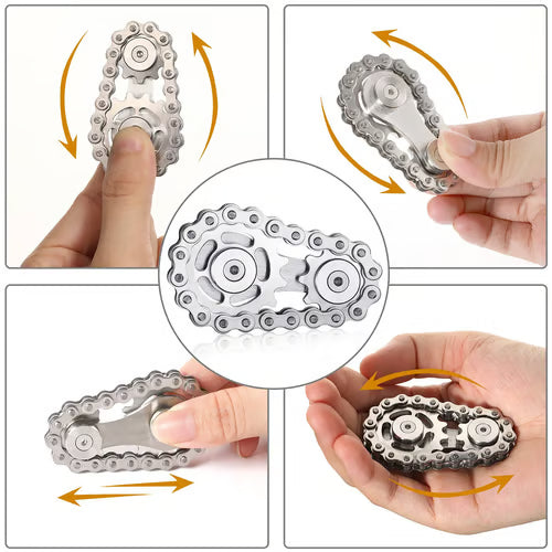 🔥Hot Trend Fidget🔥Sprockets Bicycle Chain Fidget Spinner Toys