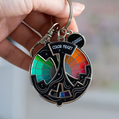 🔥Hot Trend🌈Color Fidget Enamel Pin(✨A Wheel Of Twenty Hues)